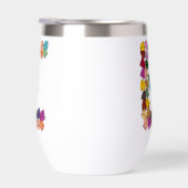 Kleurrijke tulp met opschrift "E" (Rechts)