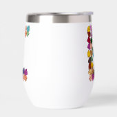 Kleurrijke tulp met opschrift "E" (Links)