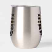 Kleurrijke tulp met opschrift "U" (Rechts)