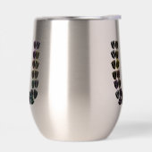 Kleurrijke tulp met opschrift "U" (Links)