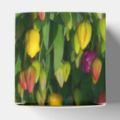 Kleurrijke Tulpen Bedankdoosjes (Bovenkant)
