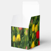 Kleurrijke Tulpen Bedankdoosjes (Geopend)
