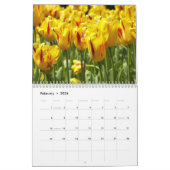 Kleurrijke Tulpen Floral Fotografisch Kalender (Feb 2026)