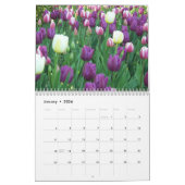 Kleurrijke Tulpen Floral Fotografisch Kalender (Jan 2026)