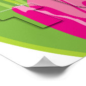 Kleurrijke Tulpen Poster (Hoek)