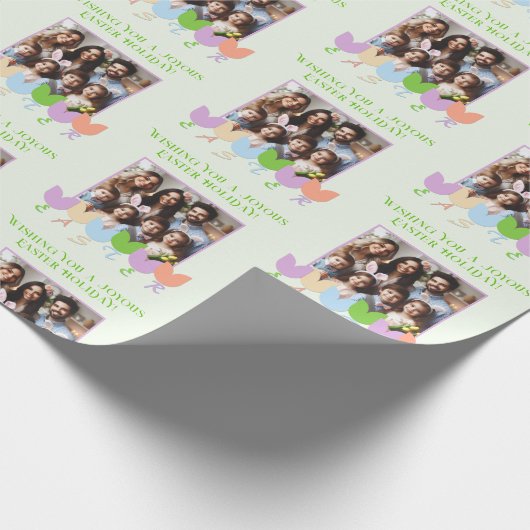 Kleurrijke Tulpenbloemen - Vakantie, Verjaardagsfo Cadeaupapier (Hoek)