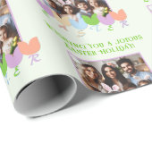 Kleurrijke Tulpenbloemen - Vakantie, Verjaardagsfo Cadeaupapier (Rol Hoek)