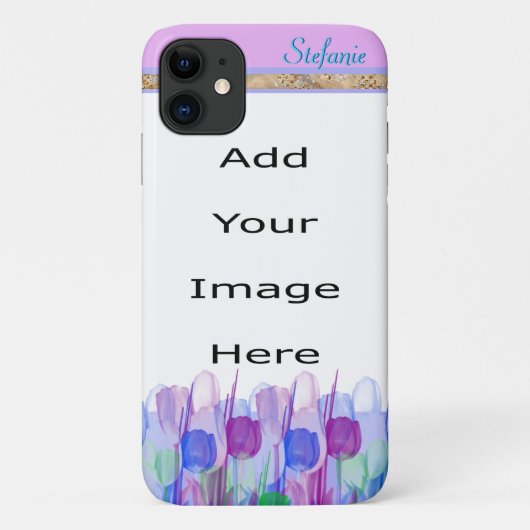 Kleurrijke Tulus-grens Case-Mate iPhone Case (Achterkant)