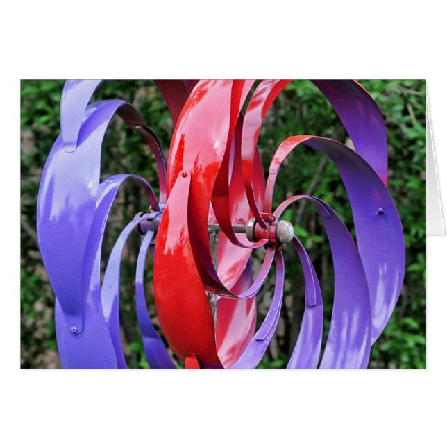 Kleurrijke turbineblades (Voorkant Horizontaal)