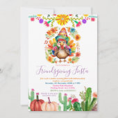 Kleurrijke Turkije Bloemen Cactus Vriendschapsvier Kaart (Voorkant)