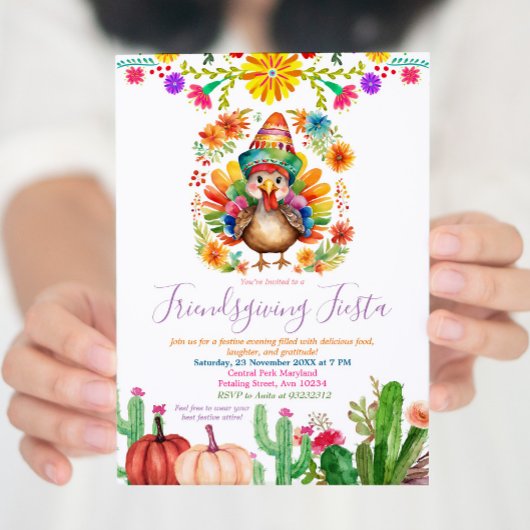 Kleurrijke Turkije Bloemen Cactus Vriendschapsvier Kaart