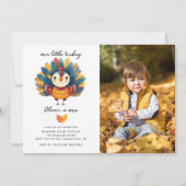 Kleurrijke Turkije Foto Verjaardag Uitnodiging (Voorkant)