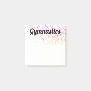 Kleurrijke Turnen Post-It Notities 7,5 cm x 7,5 cm Post-it® Notes