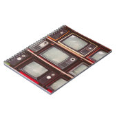 Kleurrijke  tv's, Coffee Shop. Notitieboek (Linkerzijde)