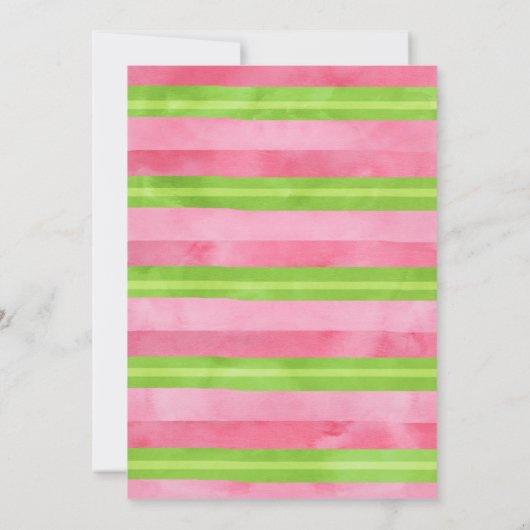 Kleurrijke Twotti Frutti 2e verjaardag uitnodiging (Achterkant)