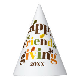 Kleurrijke typografie en herfst vertrekt uit Frien Feesthoedjes