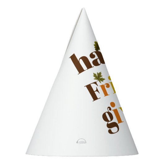 Kleurrijke typografie en herfst vertrekt uit Frien Feesthoedjes (Links)