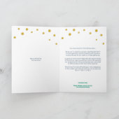 Kleurrijke Typografie Funny Kerstmis Vaarwel 2020 Feestdagen Kaart (Binnen)