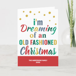 Kleurrijke Typografie Funny Kerstmis Vaarwel 2020 Feestdagen Kaart