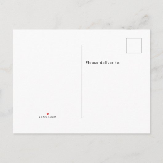 Kleurrijke Typografie Hallo Wereldgeboorteaankondi Uitnodiging Briefkaart (Achterkant)