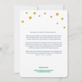 Kleurrijke Typografie Kerstmis Funny Goodbye 2020 Feestdagenkaart (Achterkant)