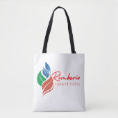 Kleurrijke typografie moderne kunst tote bag (Voorkant)