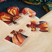 Kleurrijke uil artwork met ingewikkeld detail legpuzzel (Zijkant)