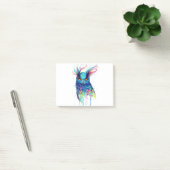 Kleurrijke uil Kunst Post-it® Notes (Kantoor)
