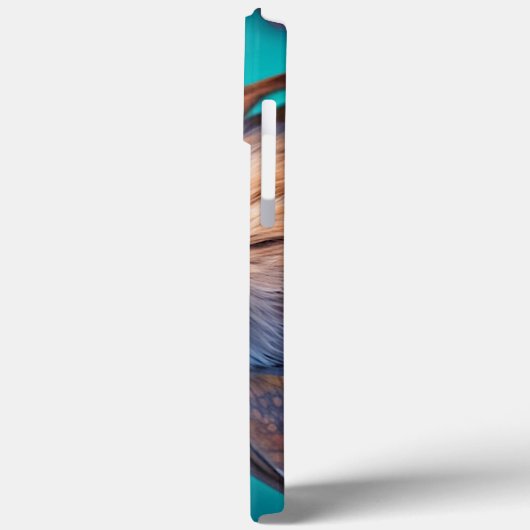 Kleurrijke Uil Telefoon Case (Achterkant / Links)