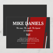 Kleurrijke Uitnodiging (Voorkant / Achterkant)