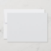 Kleurrijke uitnodiging voor babyshower (Achterkant)