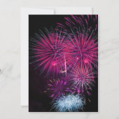 Kleurrijke uitnodiging voor weddenschappen (Achterkant)