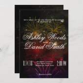 Kleurrijke uitnodiging voor weddenschappen (Voorkant / Achterkant)