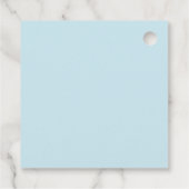 kleurrijke Unicorn Magic Wand Birthday Bedankjes Labels (Achterkant)