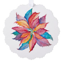 Kleurrijke unieke Poinsettia Kerst