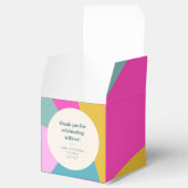 Kleurrijke Unique Custom Vrijgezellenfeest dank u Bedankdoosjes (Geopend)