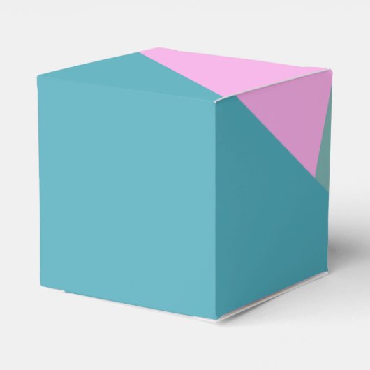 Kleurrijke Unique Custom Vrijgezellenfeest dank u Bedankdoosjes (Achterkant)