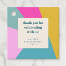 Kleurrijke Unique Custom Vrijgezellenfeest dank u