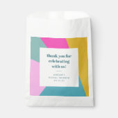 Kleurrijke Unique Custom Vrijgezellenfeest dank u Bedankzakje (Voorkant)