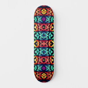 Kleurrijke Urban Street Art / Graffiti geïnspireer Persoonlijk Skateboard