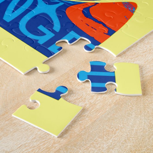 Kleurrijke USA Change: een feestelijk ontwerp Legpuzzel (Zijkant)