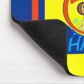 Kleurrijke USA Change: een feestelijk ontwerp Muismat (Hoek)