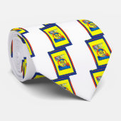 Kleurrijke USA Change: een feestelijk ontwerp Stropdas (Opgerold)