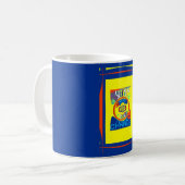 Kleurrijke USA Change: een feestelijke design art Koffiemok (Voorkant links)