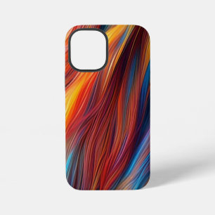Kleurrijke Vacht Textuur Achtergrond-68454 iPhone 12 Mini Hoesje