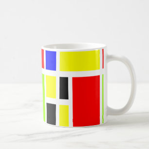 Kleurrijke vakken 04 koffiemok