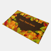 Kleurrijke val bladeren deurmat (Schuin)