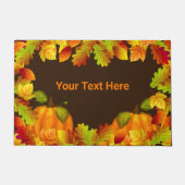 Kleurrijke val bladeren deurmat (Voorkant)