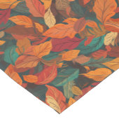 Kleurrijke val bladeren korte tafelloper (Hoek)