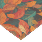 Kleurrijke val bladeren lang tafelkleed (Gekanteld)